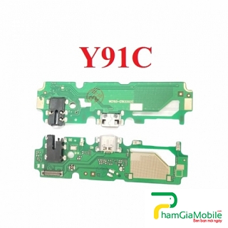 Thay Cụm Sạc, Chui Sạc Vivo Y91C Sạc Chập Chờn, Không Vào Pin